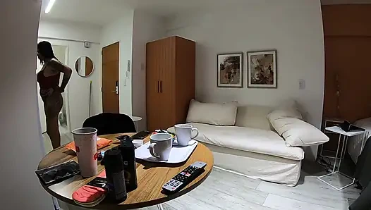 Madura Argentina Tiene Sexo Con Un Colombiano En Su Primer Video Porno