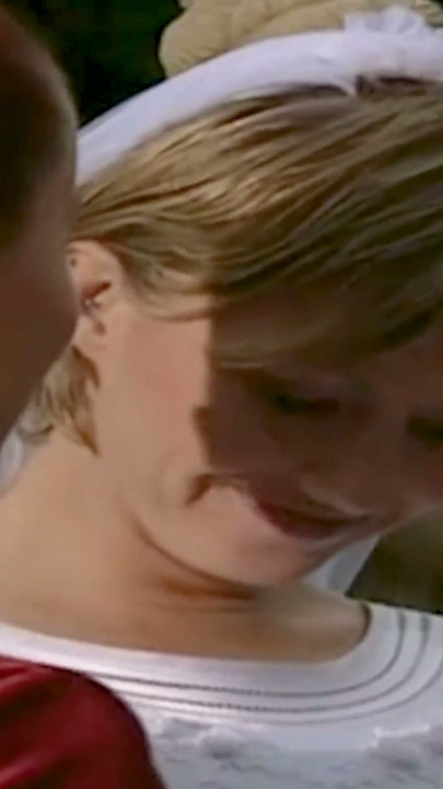 Young Blonde Bride in Venice - First Anal by Her Husband