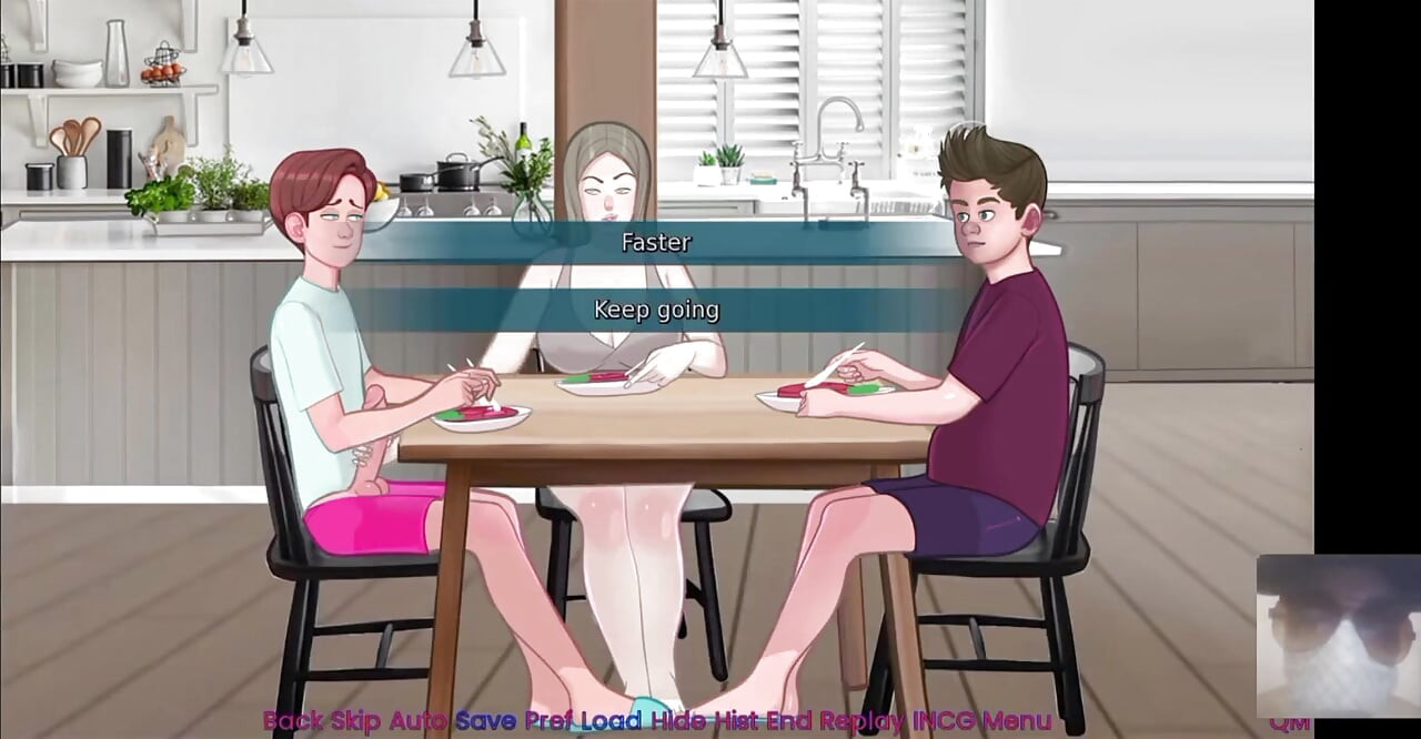My Bestfriends Step-mom Sucks My Cock Under the Table While My Bestfriend Is Right There.