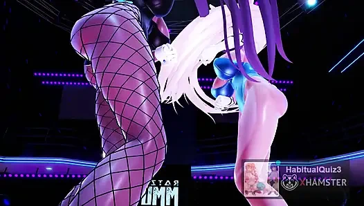 mmd r18 Karin & Asuna sind die Bösesten! sextanz ahegao ntr milf will hart ficken, großen dilto 3d hentai