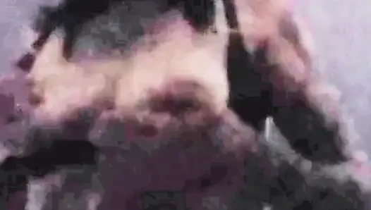 I secretly send my big tits to my stepbrother