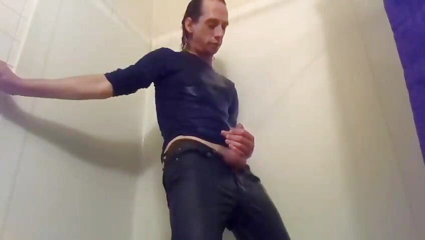 Pissed in My Jeans, Decided to Shower Clothed; Horny & Verbal Cumload