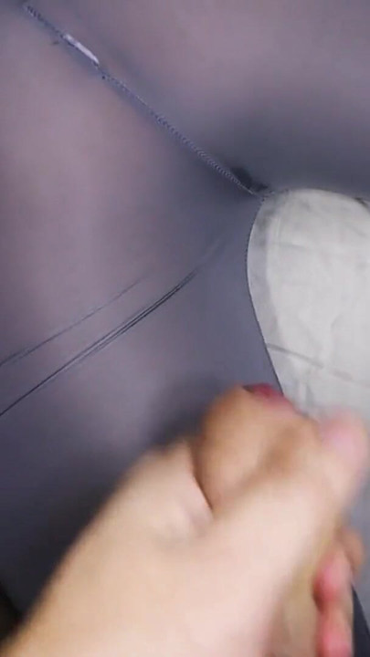 Powerful moment from "Space Leggings on a CRAZY beautiful Ass! Give me CUM please!"
