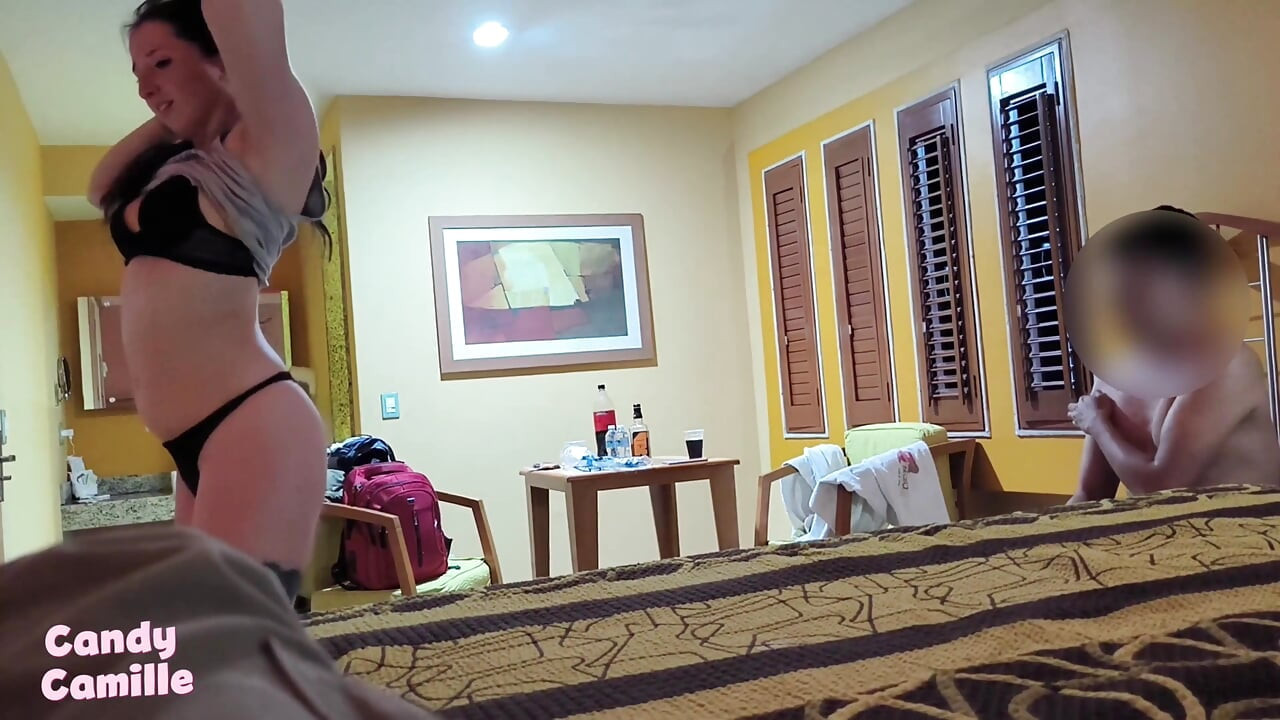 Naughty Hotwife Dances to a Young Guy Before Fucking Him