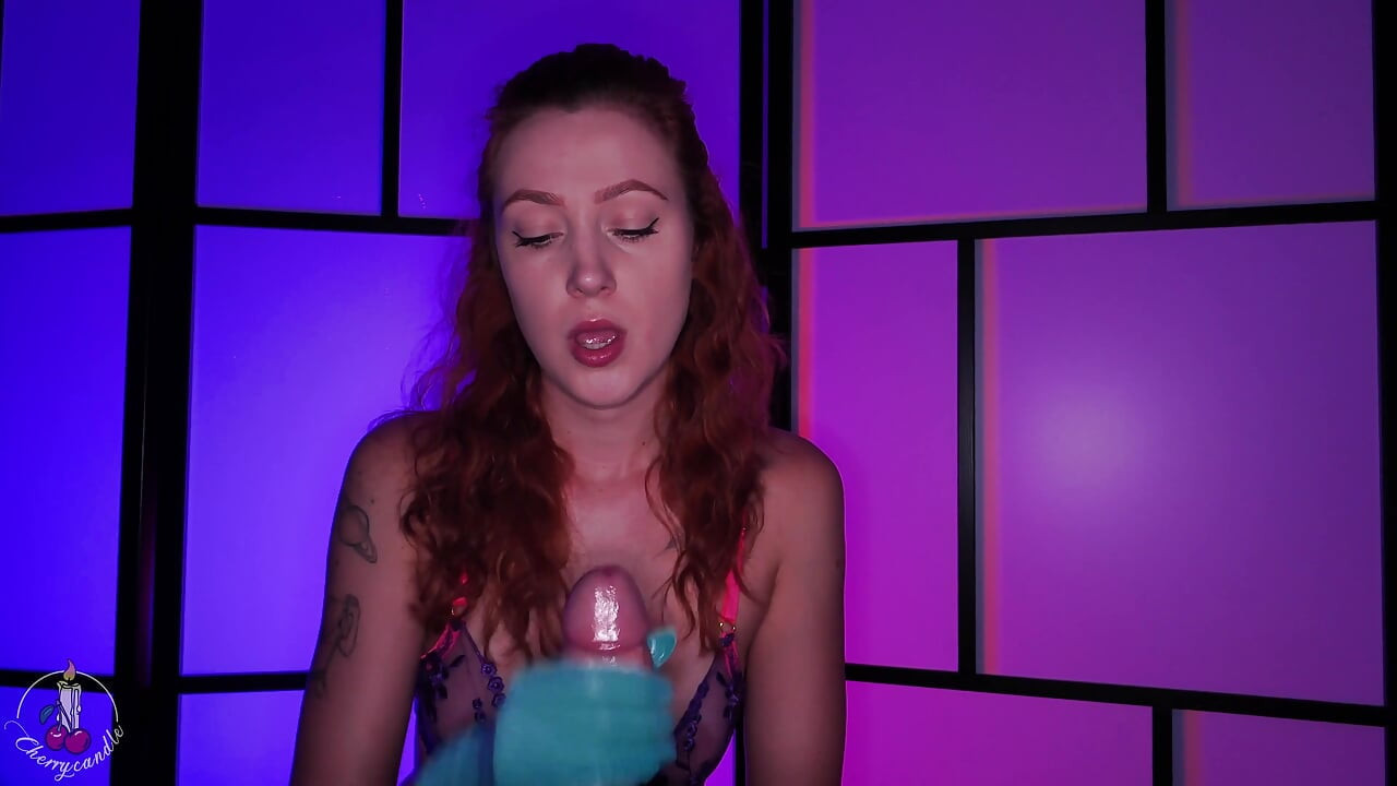 JOI in Latex Gloves! Medical Gloves Jerk off Instraction