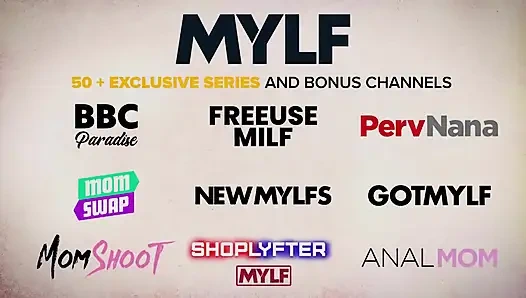 Superb milf Danica Dillon gets her stepsons hot jizz all over her huge tits