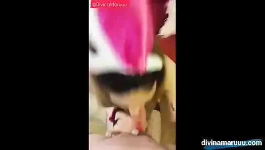 She Asks Me to Give Her a Hard Ass Fuck Dressed as a Sexy Bunny - Homemade Video - Divinamaruuu