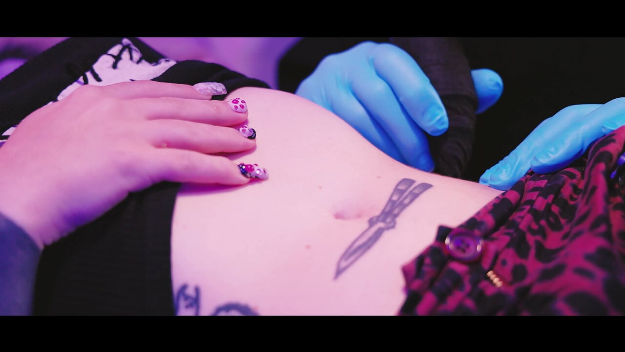 Tattoo Trio - Hot Threesome in a Tattoo Studio. Full version on FAPHOUSE and MY OFFICIAL WEBSITE