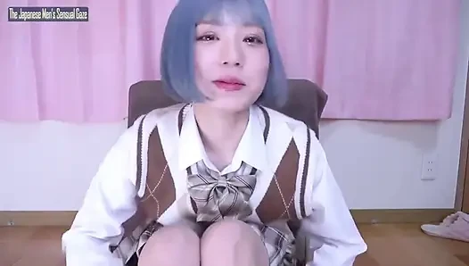 Cosplayer itu lewat obrolan langsung. Premium Broadcast Available