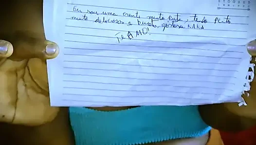 BELIEVING STEPDAUGHTER WRITES NOTE TO STEPFATHER STEPBROTHER THINKS AND FUCKS STEPMOM'S ASS BY ENANO