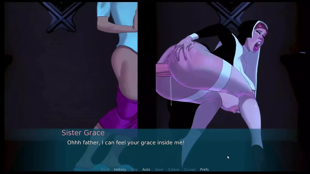 Sexnote - All Sex Scenes Taboo Hentai Game Pornplay Ep.32 Nun Love Anal Creampie to Purify Her Sins!