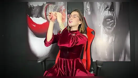 JOI Hardcore Deep Blowjob,fisting & Masturbating - Kattyblake