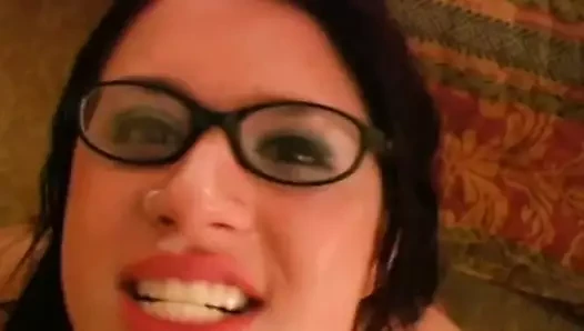 Step Mom With Glasses Blowjob Facial