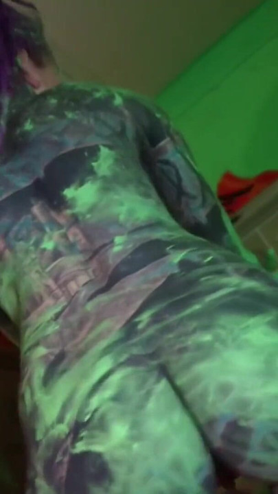 Tattooed Dreadhead Teens Dildo & Color Play | Clip 1