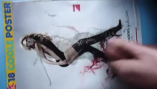 Cumtribute - heidi klum