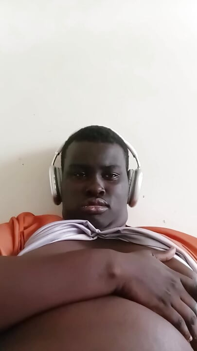 Touching my nipples