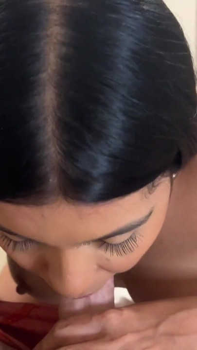 Hot Amateur Latina Blowjob Maid Cleans Apartment and Sucks BWC POV | Clip 2