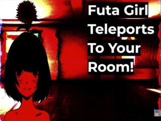 Lewd asmr, Rollenspiel-Futa-Mädchen teleportiert sich auf dein Zimmer!