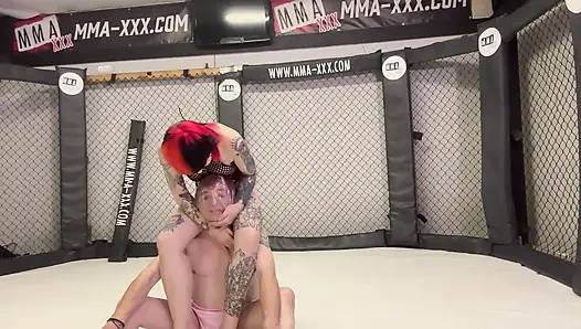 Pvc ibu tiri menyiksa banci di kandang mma - kontrol paha & penghinaan