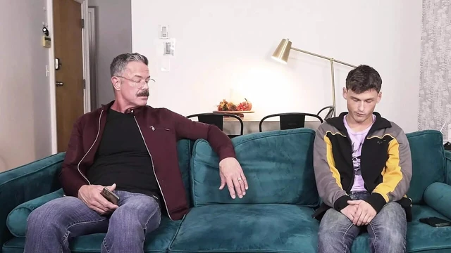 Gaycest Stepdad Reece Scott dicks down twink stepson