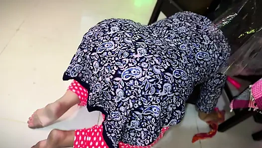 I Told My Stepson to Get Me Out from Where I Was Stuck Under the Table, but He Fuck My Big Ass - & - Free HD Porn Video