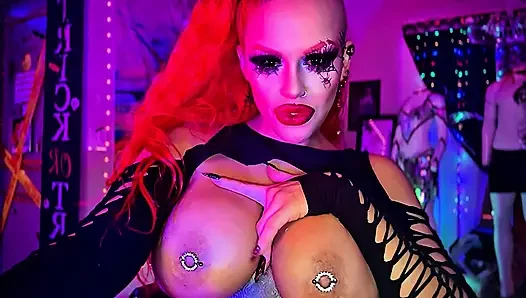 4K Ruined by the Spider Queen Filthy Strip to JOI