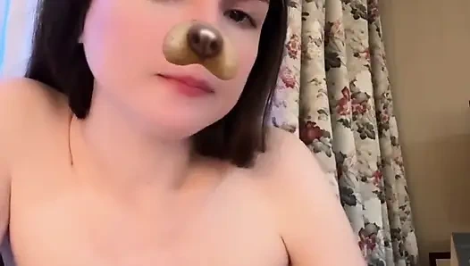 Russian Mukbang: Naked Girl Eating Dumplings While Having Dirty Russian Conversations and Fantasizing