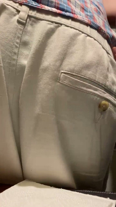 Mostrando minha bunda