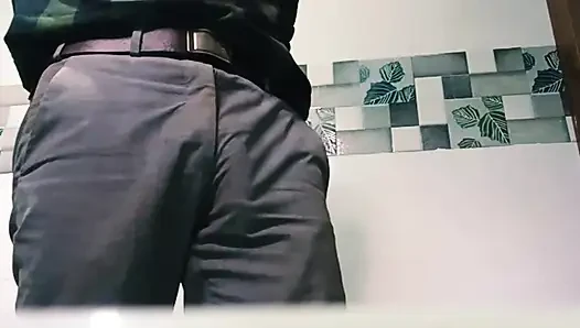Hintli yaşlı adam mastrubation