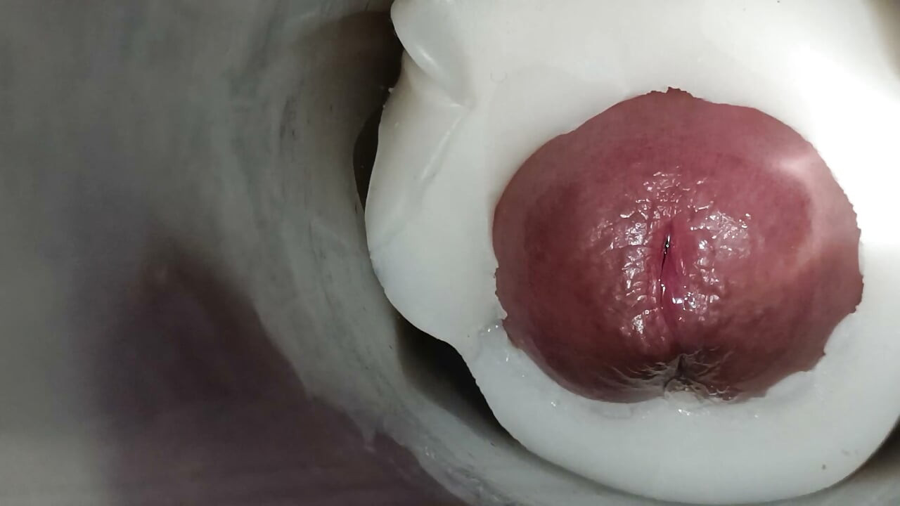 Internal view: vulva twitching and ejaculation 1