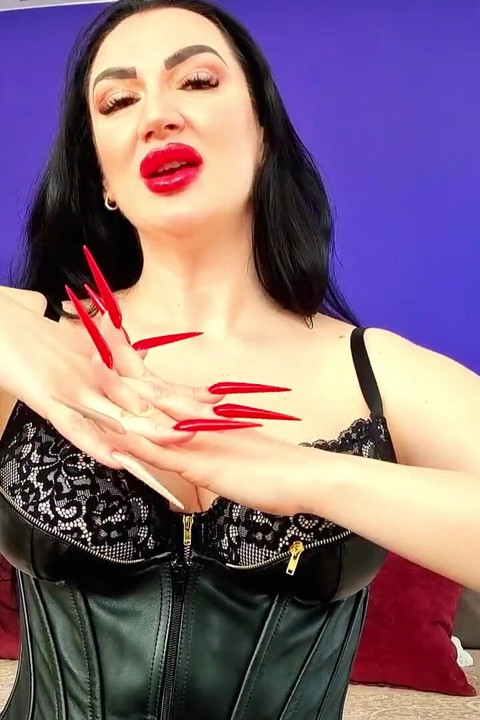 Worship My Gorgeous Stiletto Nails