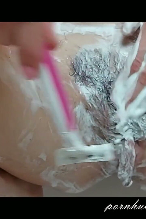Intimate Haircut on Furry Pubis of Russian Naughty Housewife, Hair Fetish - Ginnagg