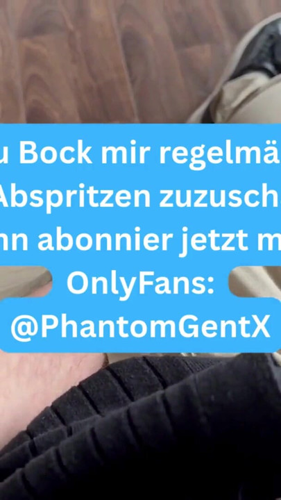 German daddy relaxes after work and jerks off horny - PhantomGentX | Clip 1