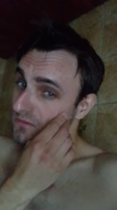 Welcome to my world show your body and penis in the bathroom