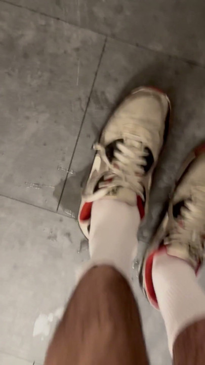 Horny full of pissed sneakers!! | Clip 1