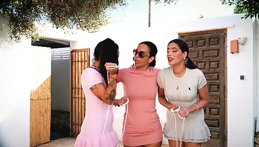 Lola lu ve lana missbehaved öğrencileri için disiplinli gün 4k