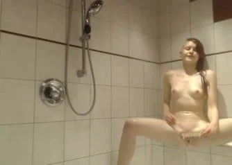 sexy girl playing in the bath