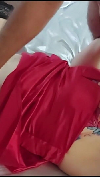 Must-see moment from "2407ss1(01) - French Amateur Slut, Clothed Sex, Satin Lingerie, Deepthroat, Rimming, Doggystyle,"
