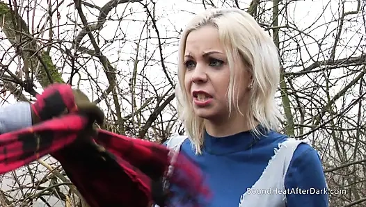 Blonde Lesbian Slave Gives Perfect Pussy Licking And Orgasm To Madame