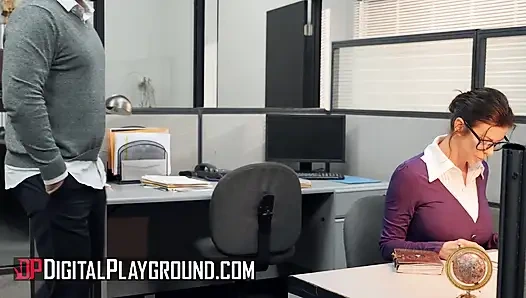 Digitalplayground - orta yaşlı seksi kadın alexis fawx sıkıcı rutinini erotik bir maceraya dönüştüren büyülü bir kitap keşfediyor