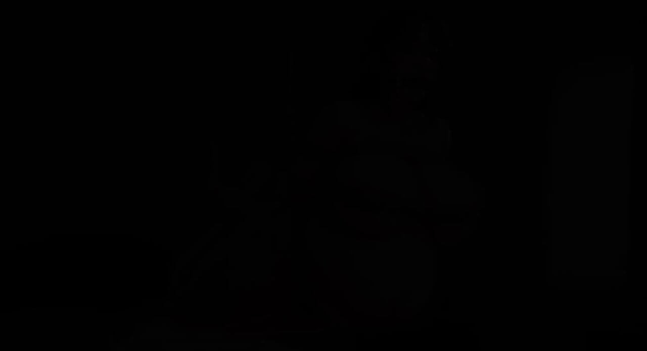 Huge Pregnant Belly Bondage - Dripping Hairy Pussy Excitation
