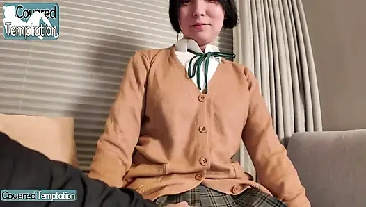 Bob e cup berambut hitam, erangan rapuh terlarang, panas mentah menggagahimu, sampai crot di dalam!