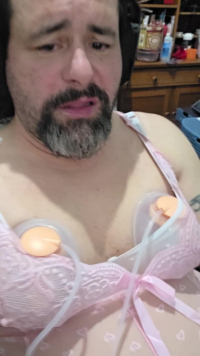I given up on being a man. I'm training my body to produce milk since that'll be the only white cream I squirt.