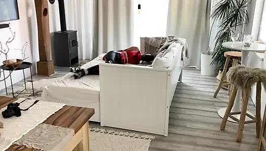 Lateks esaret yüksek topuklu ayakkabılar