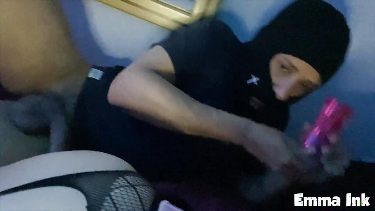 He punched tight ass, deep throat and creampie