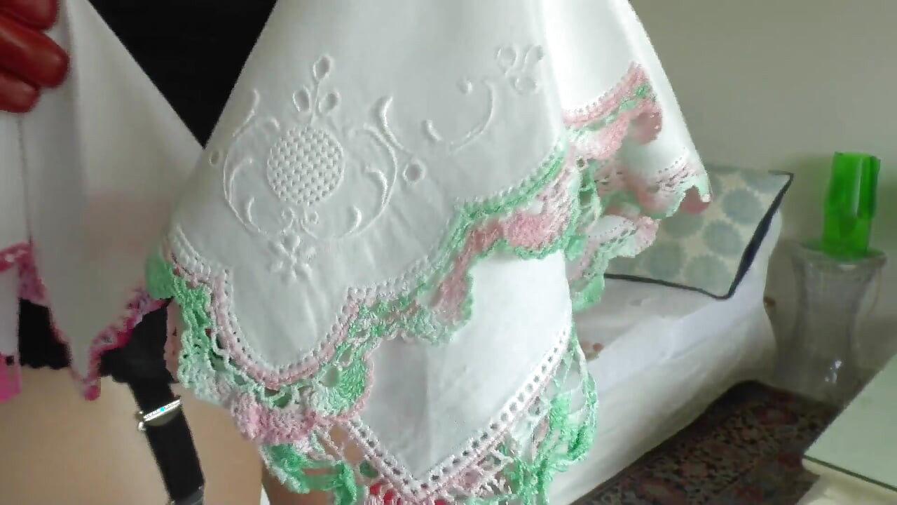 Sniffing Vintage Handkerchiefs and JOI, Part 1, Lady Victoria Valente