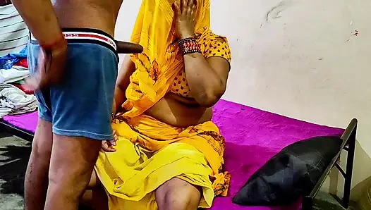Indische desi-ehefrau