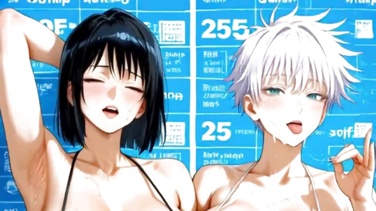 Compilation Featuring Busty, Big-assed Girls in Intense Sexual Action. Waifu Hentai Animation.