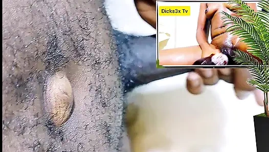 Solo teen masturbation while watching hot porn fucking with bottle, enjoying self sexual pleasure till my hardcore getting CUM