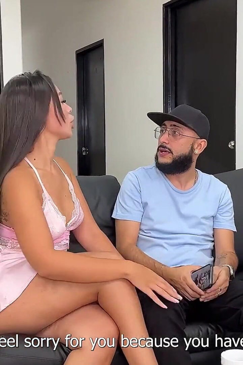 Hot Brunette Gets Fucked in Her Tight Pussy, Beautiful Latina Bouncing Her Ass